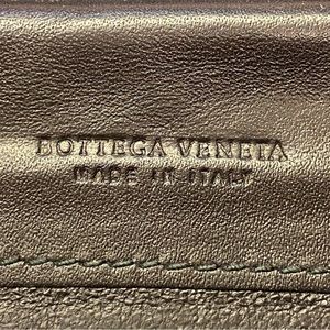 90s Vintage Bottega Veneta Intrecciato Long Wallet